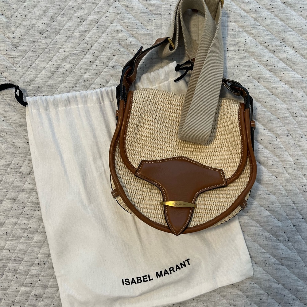Isabel Marant botsy bag in neutral